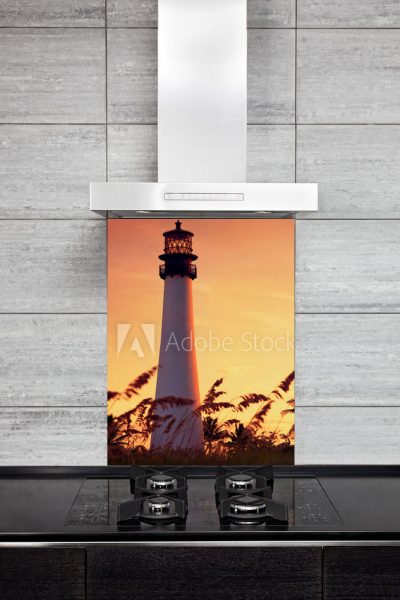 Kitchen Splashback Lighthouse