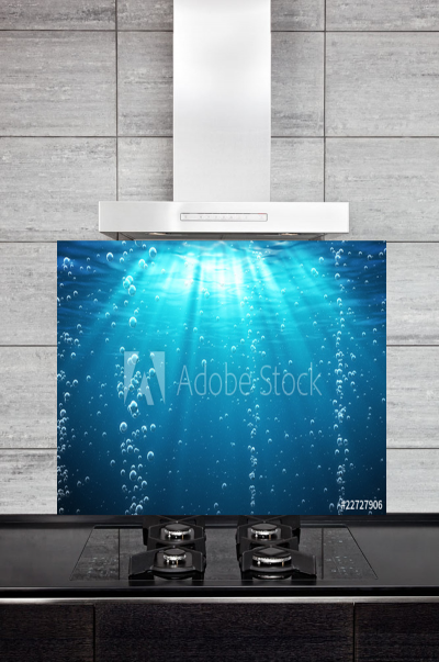 Kitchen Splashback Underwater