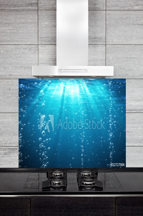 Kitchen Splashback Underwater