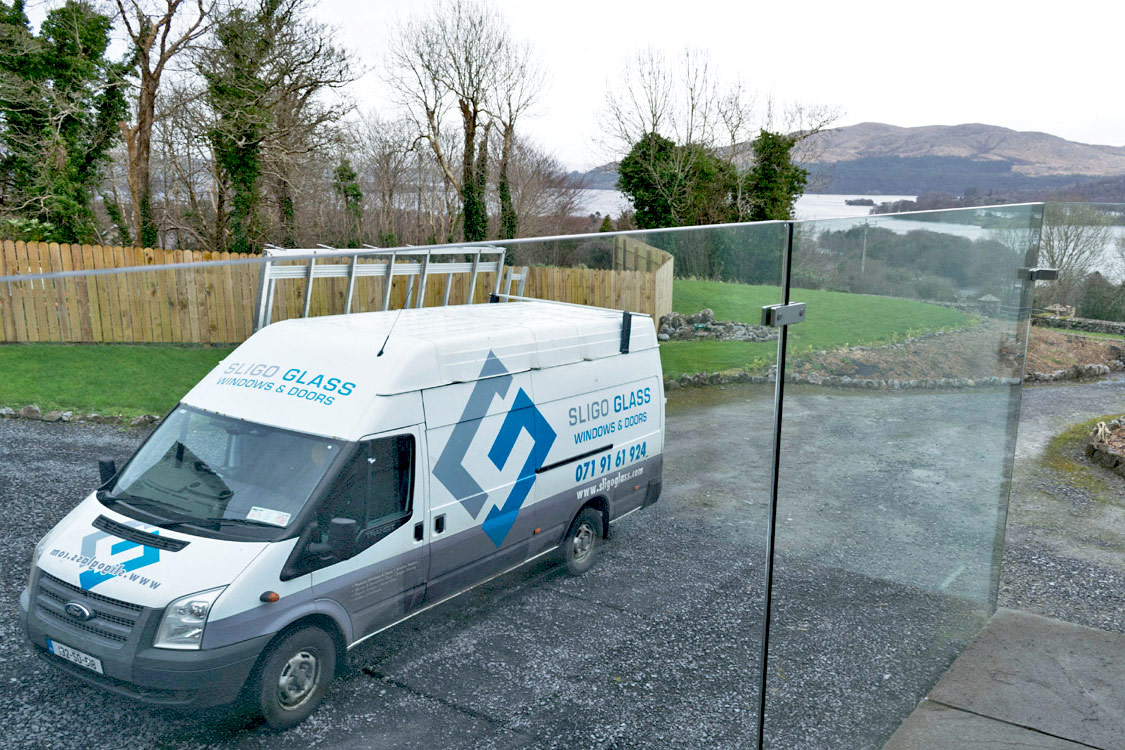 glass, balustrade, clear view, sligo, outdoors