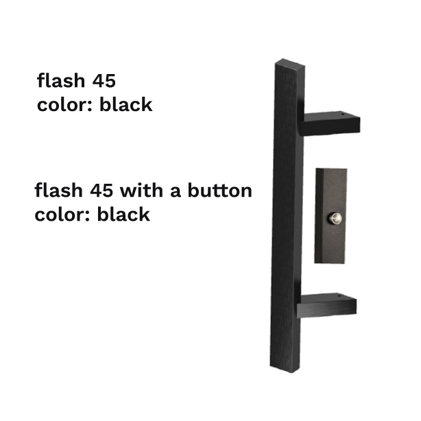 pull handle flash 45 color black