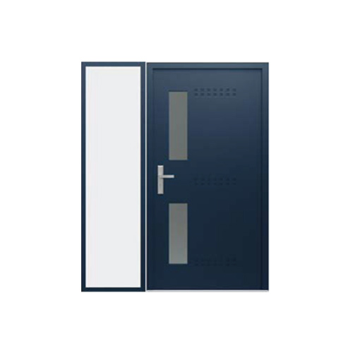 vetrex door with sidelight on the left hinged on the right