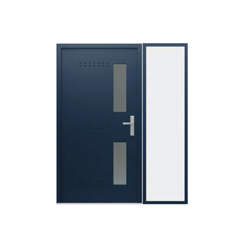 vetrex door with sidelight on the right hinged on the left